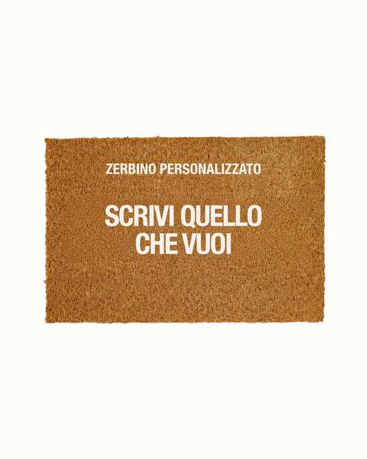 Zerbino Personalizzato